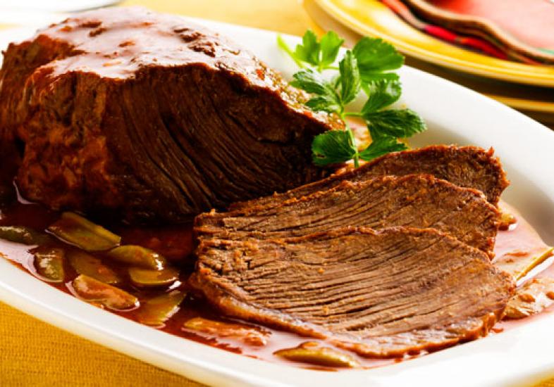 Picanha ao molho de cerveja e azeitonas