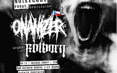 Bandas Rotborn e Onanizer tocam dia 04/11 no Indiana Chopp