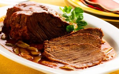 Picanha ao molho de cerveja e azeitonas